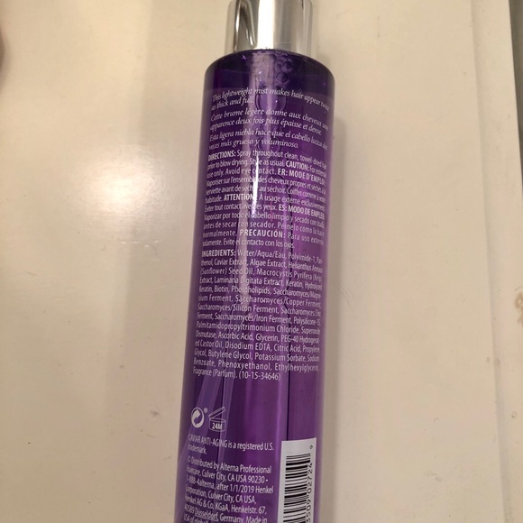 Alterna Caviar Anti-Aging Multiplying Volume Styling Mist - Picture 4 of 4